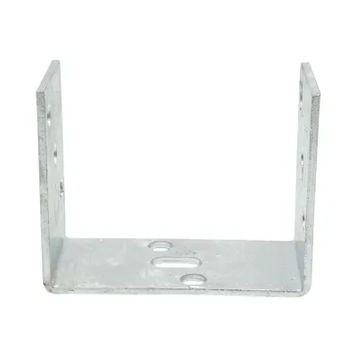 Papuc reazem 121x60x102mm, grosime 4mm, otel zincat - imagine 2