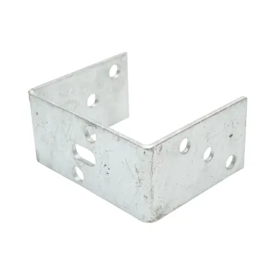 Papuc reazem 121x60x102mm, grosime 4mm, otel zincat - imagine 4