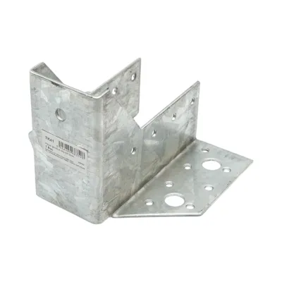 Papuc grinda tip A 40x100mm, grosime 2mm, otel zincat - imagine 3