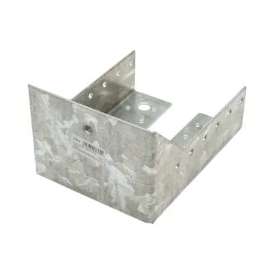 Papuc grinda tip B 100x140mm, grosime 2mm, otel zincat - imagine 3