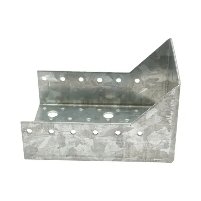 Papuc grinda tip B 100x140mm, grosime 2mm, otel zincat - imagine 4