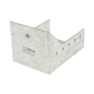 Papuc grinda tip B 80x120mm, grosime 2mm, otel zincat - imagine 3