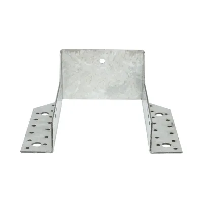 Papuc grinda tip A 120x160mm, grosime 2mm, otel zincat - imagine 2