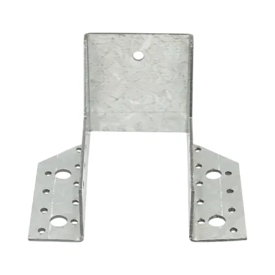 Papuc grinda tip A 70x120mm, grosime 2mm, otel zincat - imagine 2
