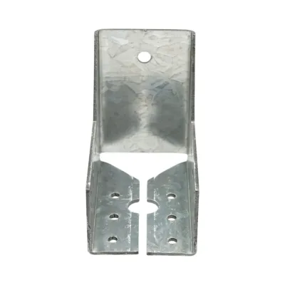 Papuc grinda tip B 51x95mm, grosime 2mm, otel zincat - imagine 2