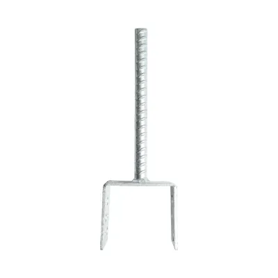 Papuc reazem cu tija 81x50x80mm, grosime 4mm, otel zincat - imagine 4