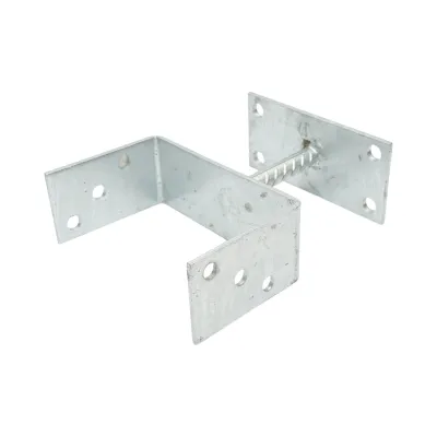 Papuc reazem cu talpa fixa 151x60x101mm, grosime 5mm, otel zincat - imagine 3