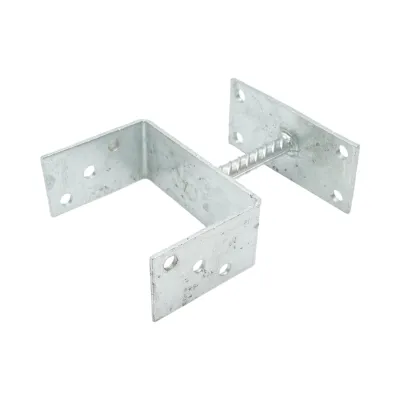 Papuc reazem cu talpa fixa 141x60x102mm, grosime 5mm, otel zincat - imagine 4