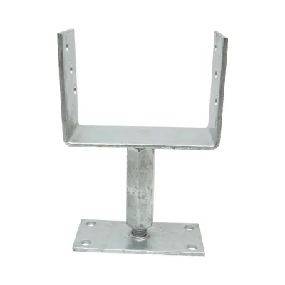 Papuc reazem reglabil 150x70x115mm, grosime 4.5mm, otel zincat - imagine 2