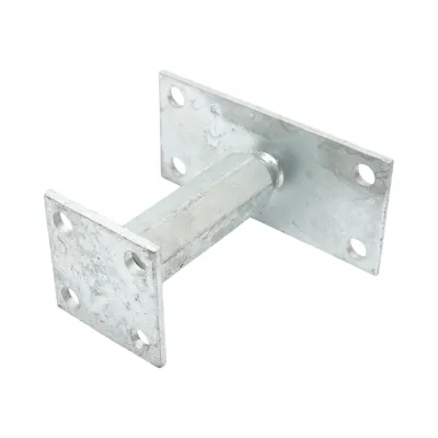 Papuc reazem reglabil 150x70x70x70mm, grosime 4.5mm, otel zincat - imagine 3