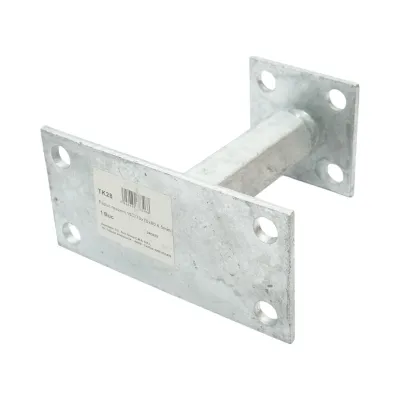 Papuc reazem reglabil 150x70x70x70mm, grosime 4.5mm, otel zincat - imagine 5