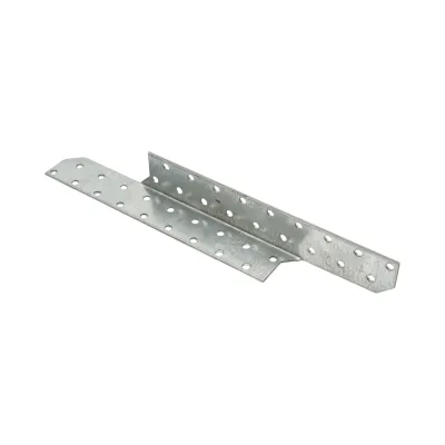 Ancora pana caprior dreapta 33x33x250mm, grosime 2mm, otel zincat - imagine 2