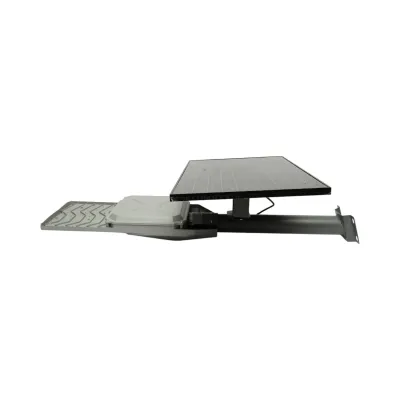 Lampa LED iluminat stradal 300W, 6500K cu panou solar 40W, baterie LiFePO4 45000mAh, telecomanda si suport prindere Breckner Germany - imagine 5