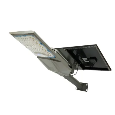 Lampa LED iluminat stradal 300W, 6500K cu panou solar 40W, baterie LiFePO4 45000mAh, telecomanda si suport prindere Breckner Germany - imagine 4
