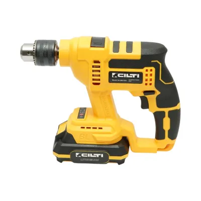 Bormasina cu percutie 720W cu 2 acumulatori 21V, 2Ah Li-ion, LED, brushless, mandrina 13mm, 2 trepte viteza, turatie 0-1700rpm - imagine 4