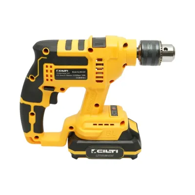 Bormasina cu percutie 720W cu 2 acumulatori 21V, 2Ah Li-ion, LED, brushless, mandrina 13mm, 2 trepte viteza, turatie 0-1700rpm - imagine 6