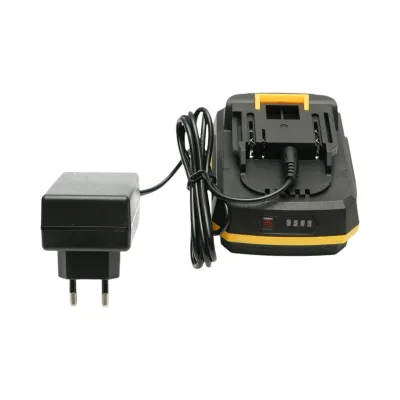 Bormasina cu percutie 720W cu 2 acumulatori 21V, 2Ah Li-ion, LED, brushless, mandrina 13mm, 2 trepte viteza, turatie 0-1700rpm - imagine 10