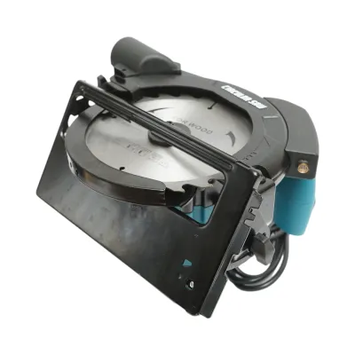 Fierastrau circular de mana cu laser 1050W, 220V, disc 185mm, taiere unghi 0-45°, turatie 5000rpm - imagine 6