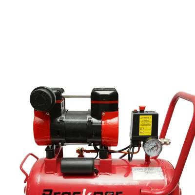 Compresor aer 24L, motor 2 cilindri 1kW/1.3CP, presiune maxima 8 bar, volum aer aspirat 130 L/min Breckner Germany - imagine 8