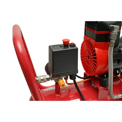 Compresor aer 24L, motor 2 cilindri 1kW/1.3CP, presiune maxima 8 bar, volum aer aspirat 130 L/min Breckner Germany - imagine 10