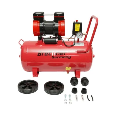 Compresor aer 50L, motor 2 cilindri 1.5kW/2.1CP, presiune maxima 8 bar, volum aer aspirat 155L/min Breckner Germany - imagine 2