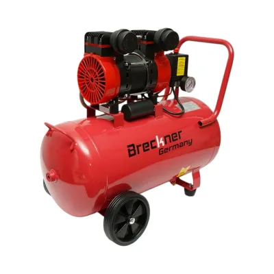 Compresor aer 50L, motor 2 cilindri 1.5kW/2.1CP, presiune maxima 8 bar, volum aer aspirat 155L/min Breckner Germany - imagine 6