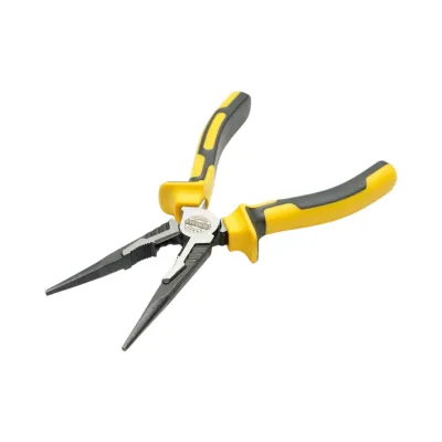 Cleste patent cu varf lung ascutit 200mm profesional Cr-V Crownman - imagine 3