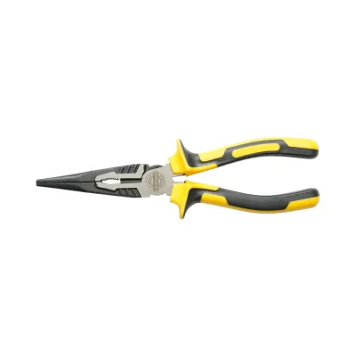 Cleste patent cu varf lung ascutit 200mm profesional Cr-V Crownman - imagine 4