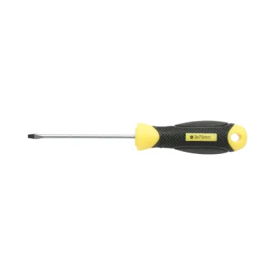 Surubelnita dreapta 3x75mm cu varf magnetic profesionala Cr-V Crownman - imagine 2
