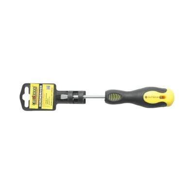 Surubelnita dreapta 5x75mm cu varf magnetic profesionala Cr-V Crownman