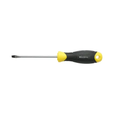 Surubelnita dreapta 5x100mm cu varf magnetic profesionala Cr-V Crownman - imagine 2