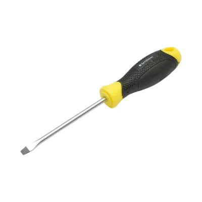 Surubelnita dreapta 5x100mm cu varf magnetic profesionala Cr-V Crownman - imagine 3