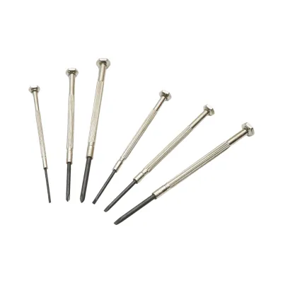 Set 6 surubelnite de precizie drepte si in cruce cu varf magnetic profesionale Cr-V Crownman - imagine 3