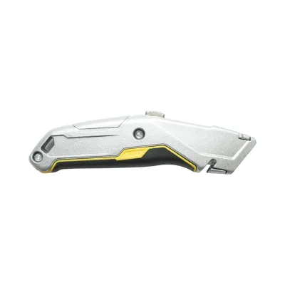 Cutit cutter profesional cu lama otel 19mm SK5 retractabila, corp aluminiu Heavy Duty Crownman - imagine 3