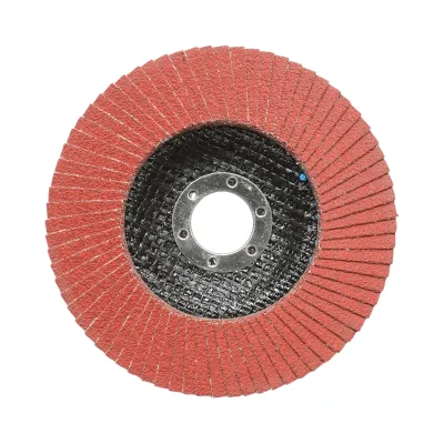 Disc lamelar abraziv corund 125x22mm T27 CA80 pentru slefuire/polizare inox si metal Breckner Germany - imagine 2