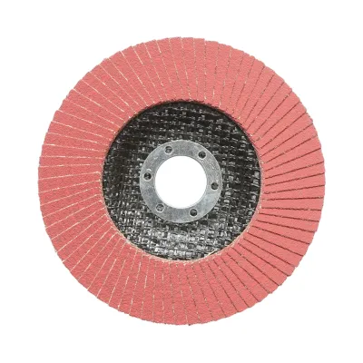 Disc lamelar abraziv corund 125x22mm T27 CA120 pentru slefuire/polizare inox si metal Breckner Germany - imagine 2