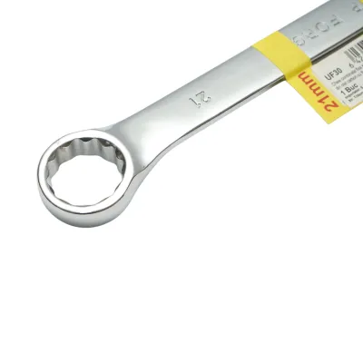 Cheie combinata fixa si inelara 21mm otel carbon Crownman - imagine 5