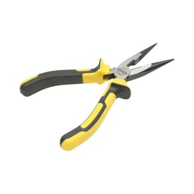Cleste patent cu varf lung ascutit 165mm profesional Cr-V Crownman - imagine 4