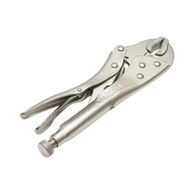 Cleste autoblocant cu falci curbate multifunctional 250mm profesional Crownman - imagine 4