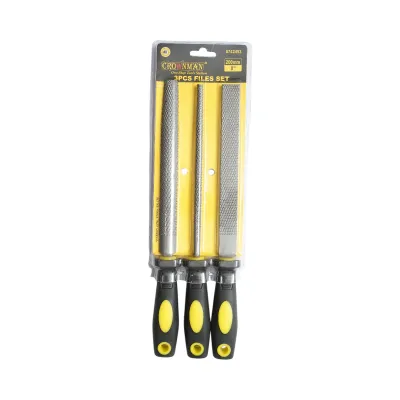 Set 3 pile universale mixte 200mm Crownman - imagine 3