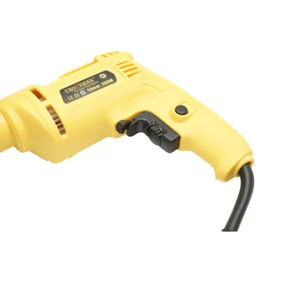 Masina de gaurit electrica 500W, mandrina rapida 10mm, turatie 3300rpm Crownman - imagine 6