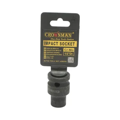 Cheie tubulara de impact 10mm, patrat 1/2 inch Cr-Mo Crownman