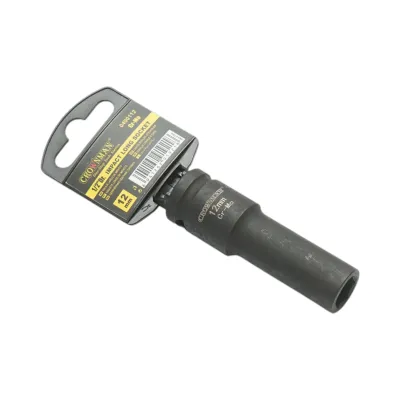 Cheie tubulara de impact lunga 12mm, patrat 1/2 inch Cr-Mo Crownman - imagine 4
