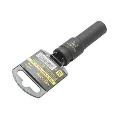 Cheie tubulara de impact lunga 12mm, patrat 1/2 inch Cr-Mo Crownman - imagine 3