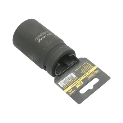 Cheie tubulara de impact lunga 36mm, patrat 1 inch Cr-Mo Crownman - imagine 2