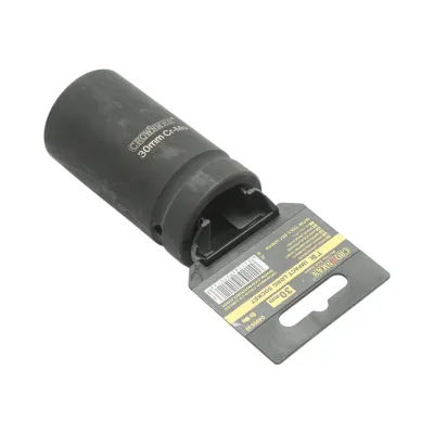 Cheie tubulara de impact lunga 30mm, patrat 1 inch Cr-Mo Crownman - imagine 3