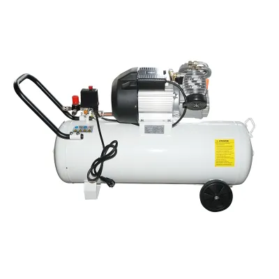 Compresor aer 100L, motor 2 cilindri in V 2.2kW/3CP, presiune maxima 8 bar, volum aer aspirat 425 L/min Breckner Germany - imagine 3