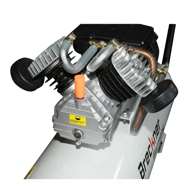 Compresor aer 100L, motor 2 cilindri in V 2.2kW/3CP, presiune maxima 8 bar, volum aer aspirat 425 L/min Breckner Germany - imagine 6