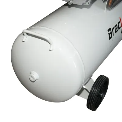 Compresor aer 100L, motor 2 cilindri in V 2.2kW/3CP, presiune maxima 8 bar, volum aer aspirat 425 L/min Breckner Germany - imagine 8