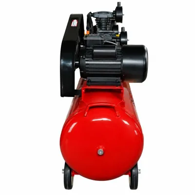 Compresor aer pe curea 200L, motor 3 cilindri 3kW/4CP, presiune maxima 8 bar, volum aer aspirat 525 L/min Breckner Germany - imagine 4
